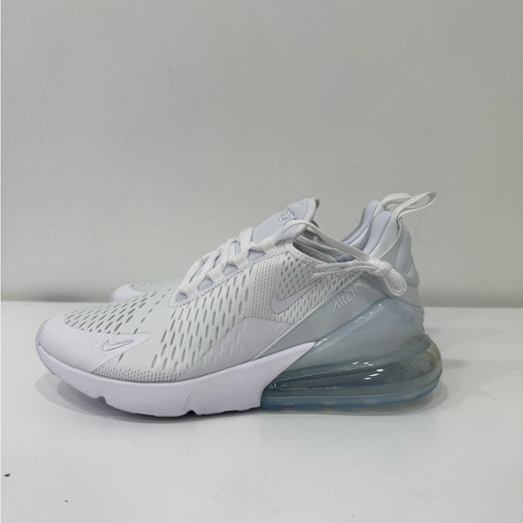 Nike Air Max 270 White 943345-103 Running Shoes Size 7y Youth Woman Size 8.5 - Picture 3 of 7